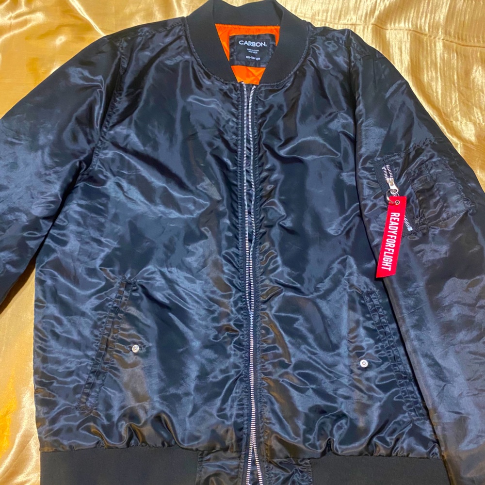 Black Men’s Bomber Jacket